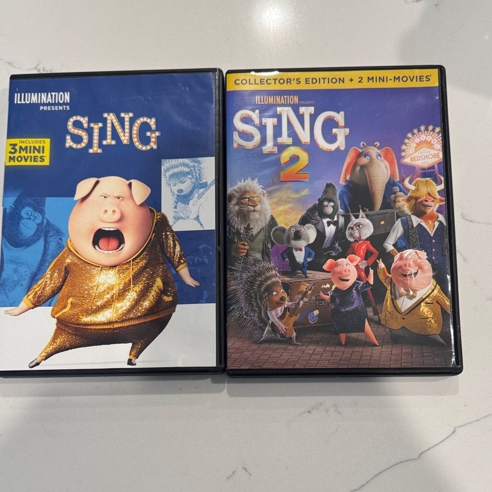 Sing & Sing 2 Collector's Edition DVD Set